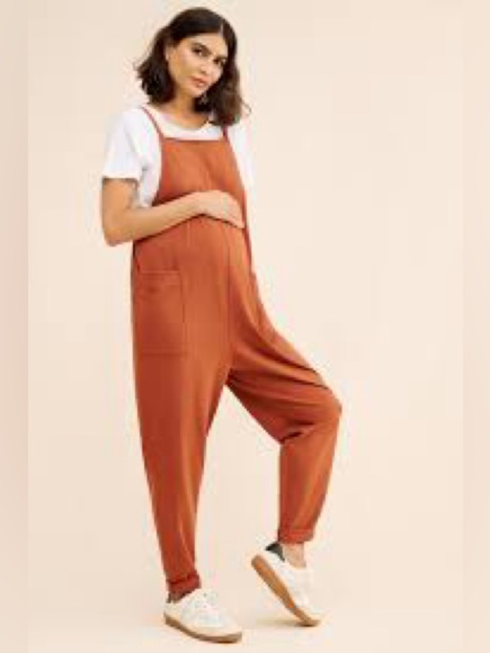 Storq Maternity Anytime Overalls Sz 3, Medium